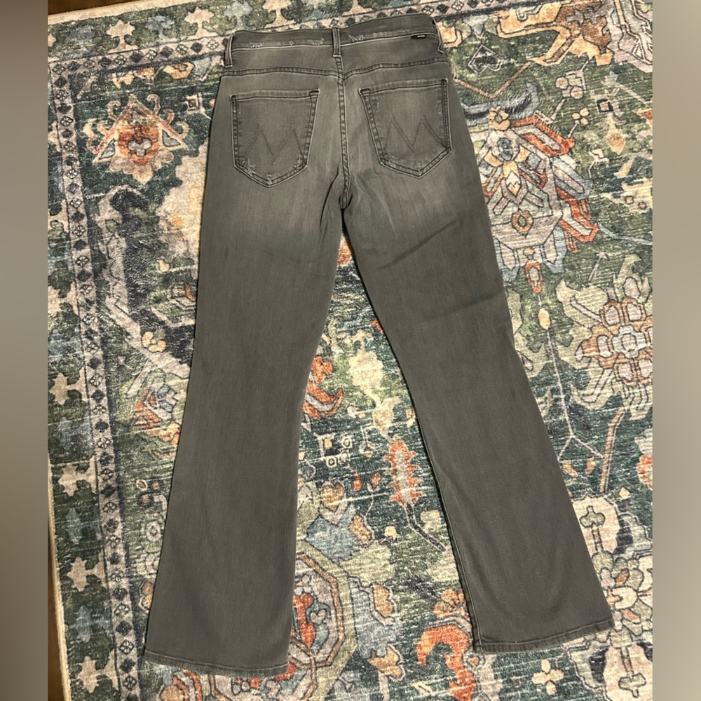 MOTHER Women's Charcoal Skinny Jeans - Picture 2 of 4
